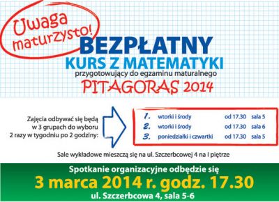 kursy doszkalające z matematyki AM Szczecin