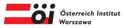 Logo Instytutu Austriackiego w Warszawie