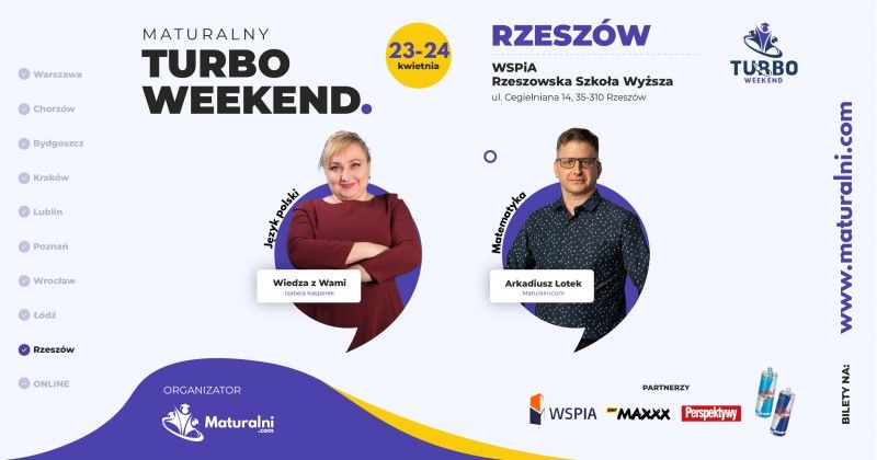 Turbo Weekend Maturalny w WSPiA